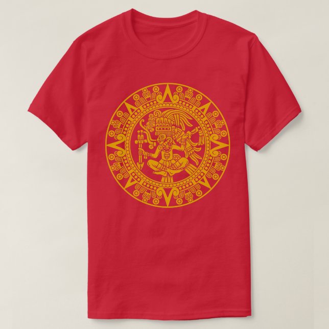 T-SHIRT ANCIEN AZTEC WARRIOR (Design devant)