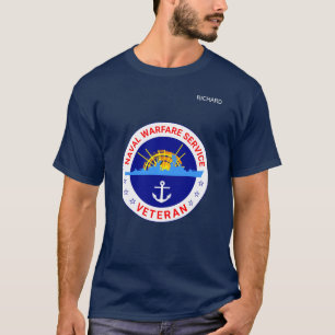 T-shirt ancien combattant de guerre navale élégant