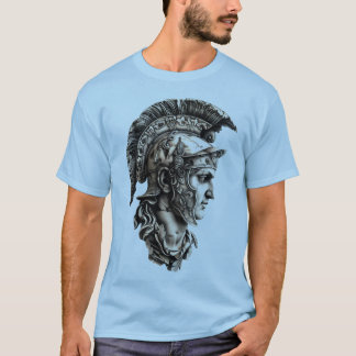 T-shirt 🏛️ 🎨 ancien 🛡️ d'art guerrier