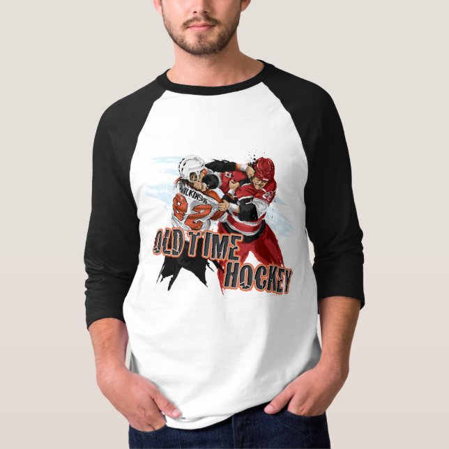 T-shirt ancien d'hockey (Devant)