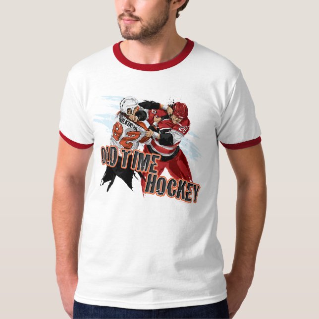 T-shirt ancien d'hockey (Devant)