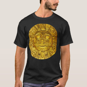 T-shirt Ancien disque Inca Gold Sun God Authentic Original