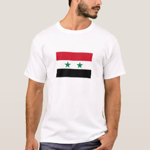T-shirt Ancien drapeau de Syrie