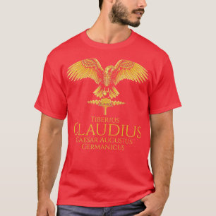 T-shirt Ancien Empereur Romain Claudius Histoire De Rome S
