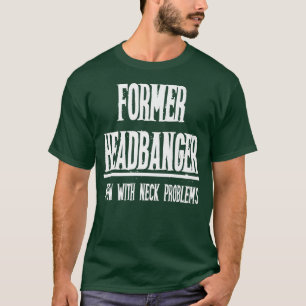 T-shirt Ancien Headbanger Hommes plus âgés Lourd Metal Mus