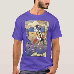 T-shirt Ancien Japonais Rétro Samurai Guerrier Photographe