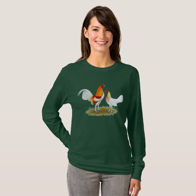 T-shirt Ancien jeu anglais Bantam : Red Pyle (Devant entier)