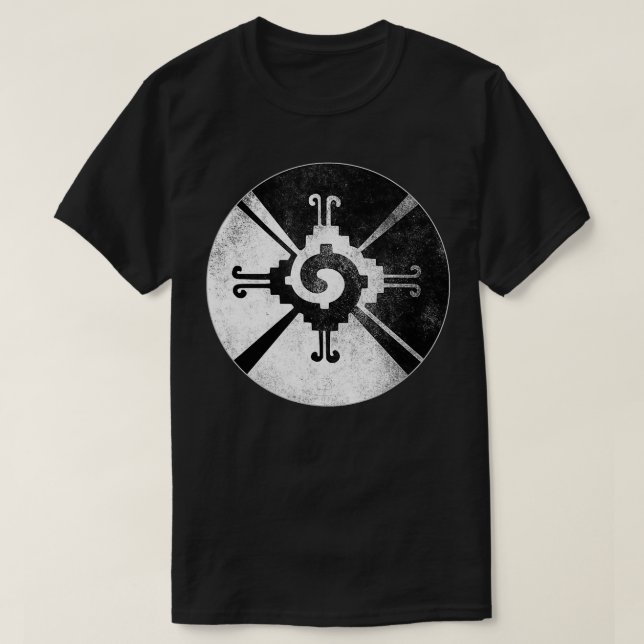 T-shirt Ancien Mayanof Balance Stabilité Hunab Ku (Design devant)