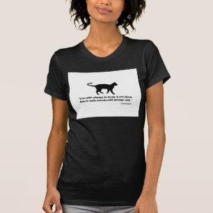 T-shirt Ancien proverbe de chat