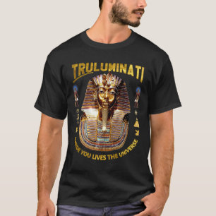 T-shirt Ancien roi égyptien Tut Tutankhamen Illuminati 