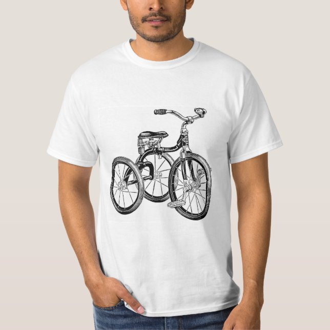 T-shirt Ancien tricycle (Devant)