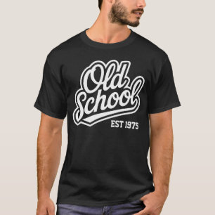 T-shirt Ancienne école personnalisée Année rétro Design de