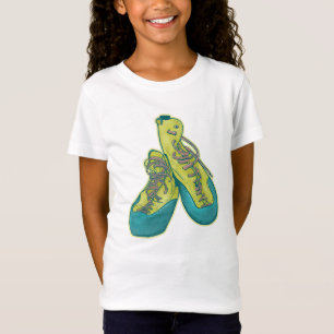 T-Shirt Ancienne escalade chaussures rock escalade
