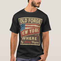 ANCIENNE FORGE, NY C'est là que commence mon histo
