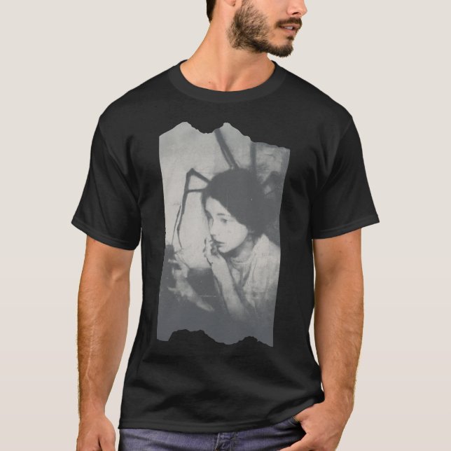 T-shirt Ancienne image d'une femme (Devant)