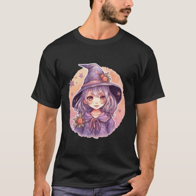 T-shirt Ancienne Sorcière Céleste Créatures Magiques Du B (Devant)