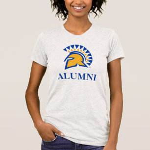 T-shirt Anciennes élèves de Spartans d'état de San Jose