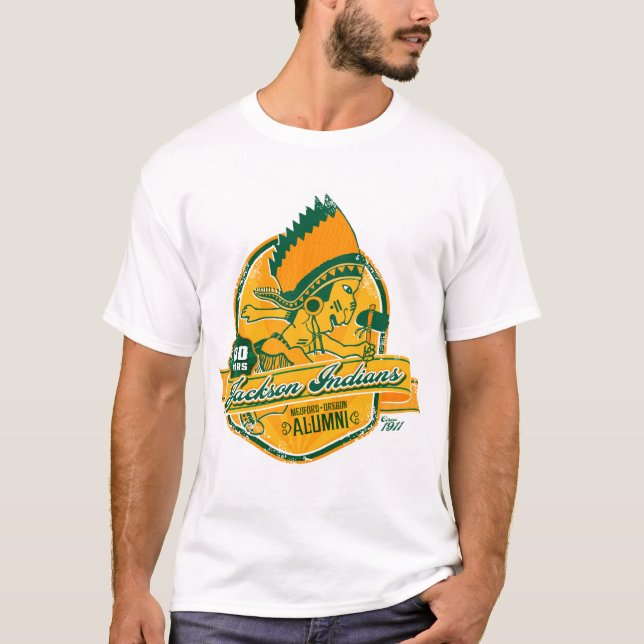 T-shirt Anciennes élèves d'Indiens de Jackson (Devant)