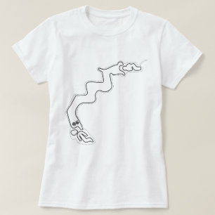 T-shirt Anciens Aliens Dragon Geoglyphs Nazca Lines