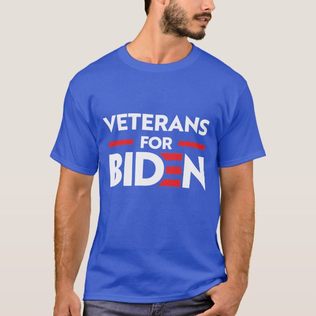 T-SHIRT ANCIENS COMBATTANTS DE JOE BIDEN (Devant)