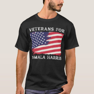 T-shirt Anciens combattants pour Kamala Harris 2024 Electi
