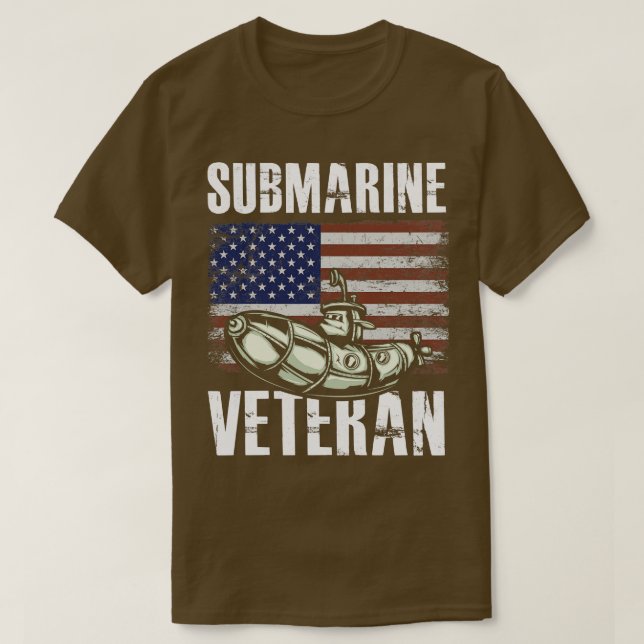 T-shirt Anciens combattants sous-marins (Design devant)