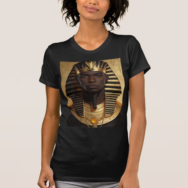 T-shirt Ancient African King Modern Art (Devant)
