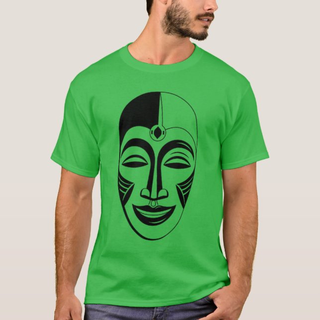 T-shirt Ancient_Smile_Modern_Lines. (Devant)
