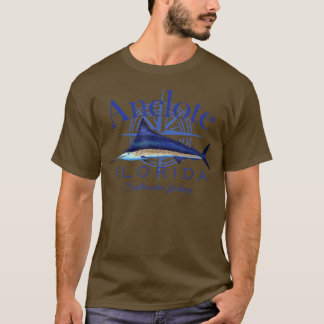 T-shirt Anclote Florida Sailfish Billfish Pêche d'eau de m