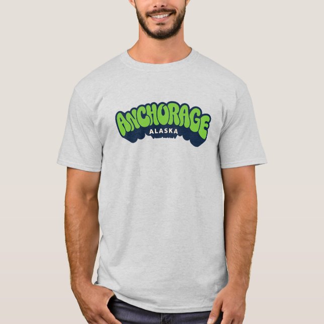 T-shirt Ancrage, Alaska (Devant)