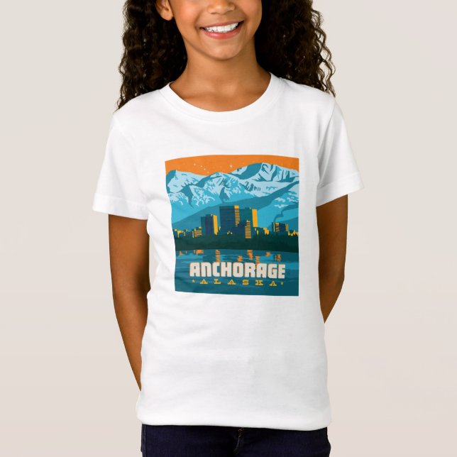 T-Shirt Ancrage, Alaska (Devant)