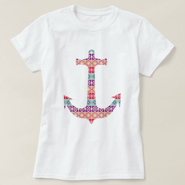T-shirt Ancre aztèque (Design devant)