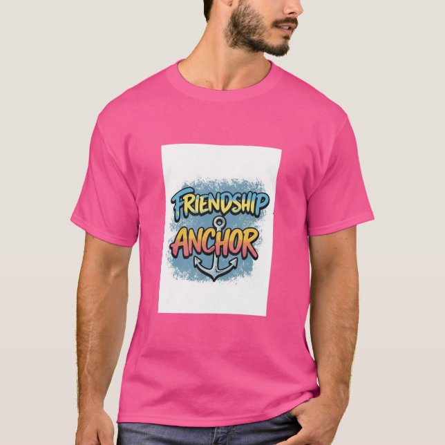 T-shirt Ancre de l'amitié (Devant)