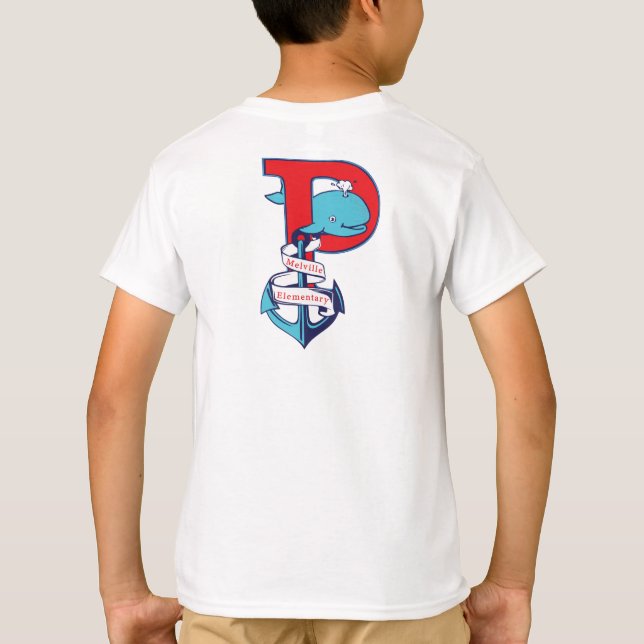 T-shirt Ancre de Melville "P" (Dos)