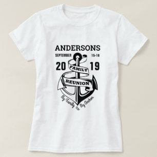 T-shirt Ancre de réunion familiale