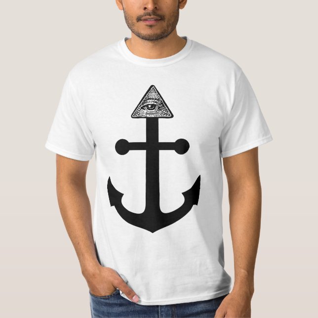 T-shirt Ancre d'Illuminati (Devant)