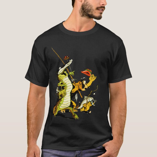 T-shirt Ancre enveloppée de corde (Devant)