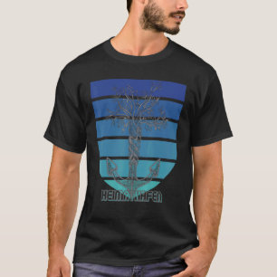 T-shirt Ancre Heimathafen Ahoy Moin Capitaine de la mer