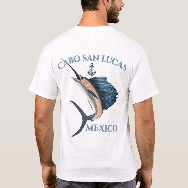 T-shirt Ancre nautique Cabo San Lucas (Dos)