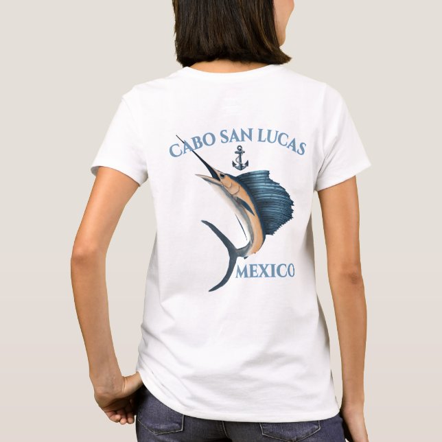 T-shirt Ancre nautique Cabo San Lucas (Dos)