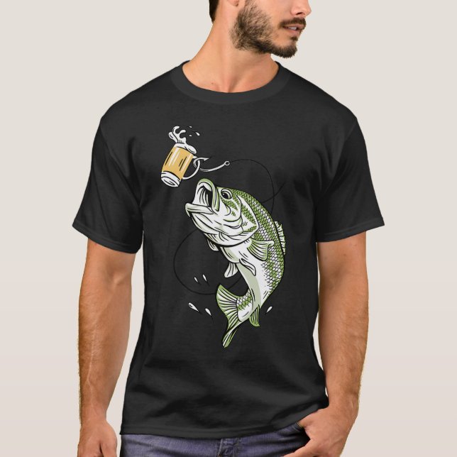 T-shirt Ancré par la nageoire - Queue de rascasse (Devant)