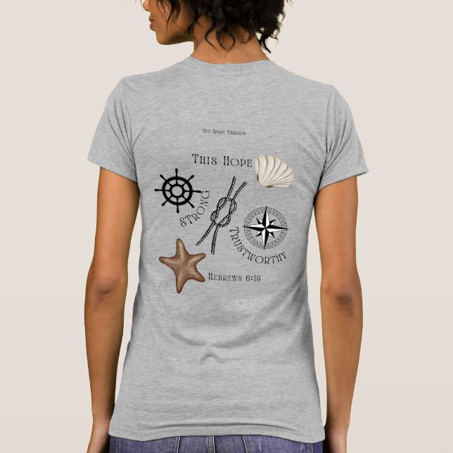 T-shirt Ancre pour l'âme (Dos)