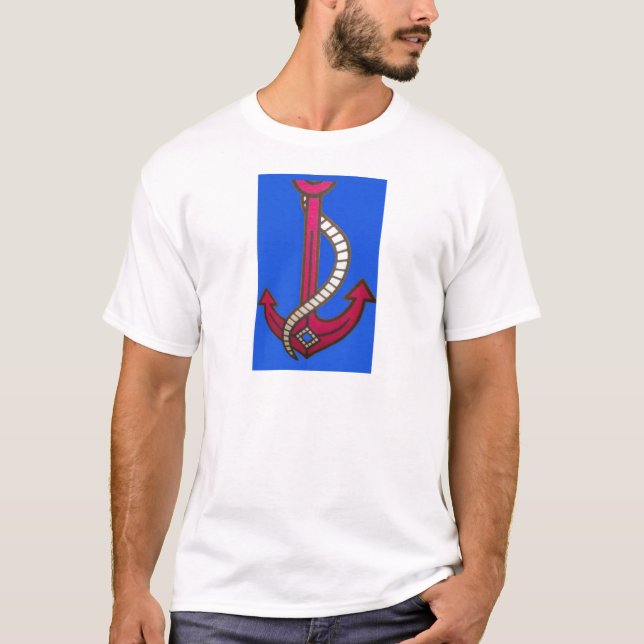 T-shirt Ancre rouge (Devant)