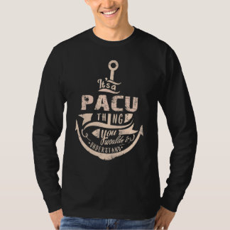 T-shirt Ancre Vintage C'est une chose de Pacu que vous ne