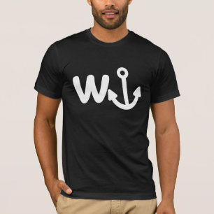 T-shirt ancre wanker w