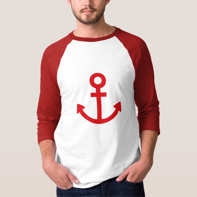 T-shirt Ancres Aweigh (Devant)