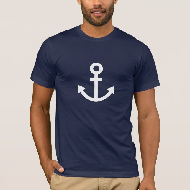 T-shirt Ancres Aweigh (Devant)