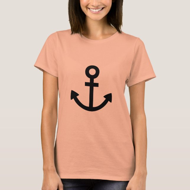 T-shirt Ancres Aweigh (Devant)