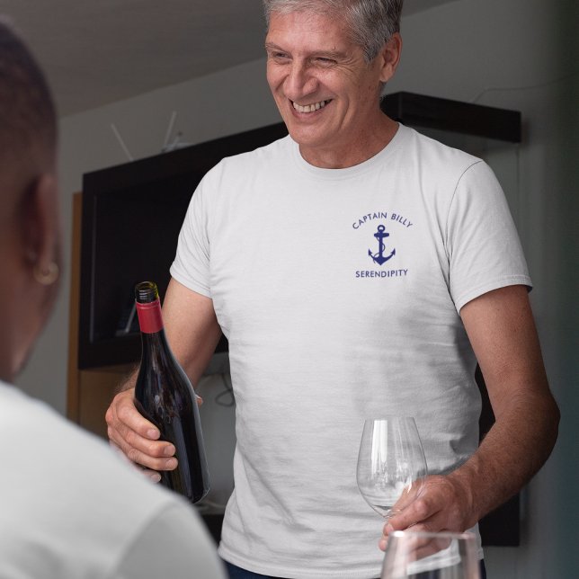 T-shirt Ancres classiques en bateau (Créateur téléchargé)