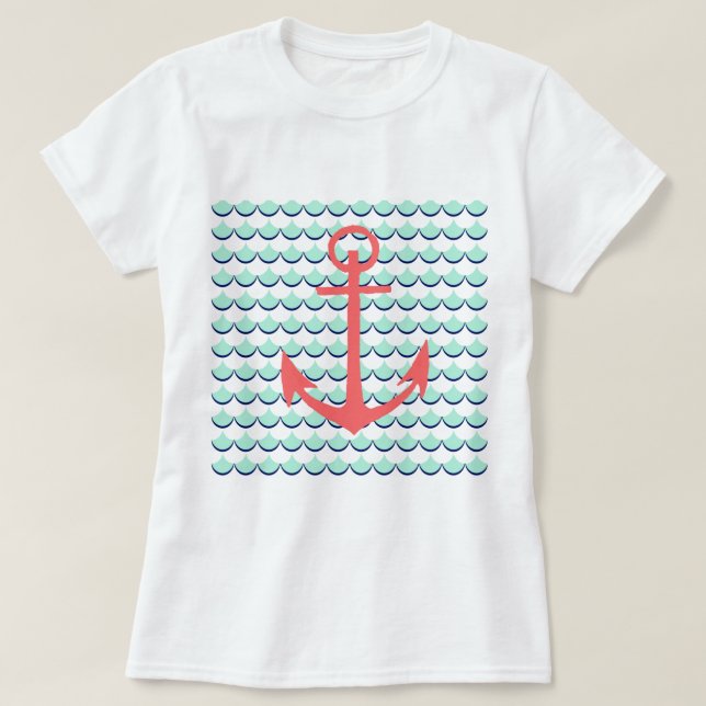 T-shirt Ancres loin (Design devant)